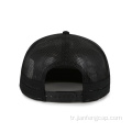 süblimasyon snapback şapka PU yama debossed logolu